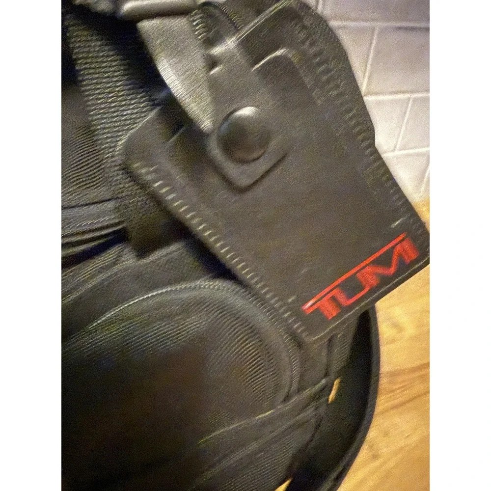 Tumi Bag Black Ballistic Nylon 14
